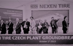 Ground-breaking ceremony for NEXEN TIRE production plant